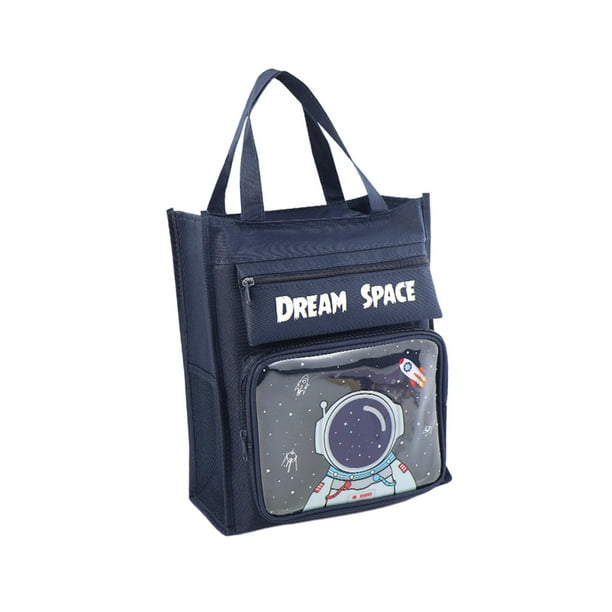 Bolso de Mano para Niños Bolso de Hombro Bolsas de Comestibles Diarias Asa Bolsas de Libros de Tela Oxford Bolsas de Libros para Jardín de In