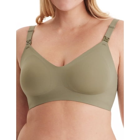 Momcozy Nursing Bras for Breastfeeding, Seamless Ultra Comfort Maternity Bra, Natural Shape, Pregnancy Sleep Bralette