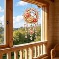 thumbnail image 5 of Crystal Dream Catcher, Boho Moon Sun Dream Catchers for Adults, Handmade Crystal Dreamcatcher Wall Hanging, Bedroom Living Room Window Garden Decor (Pink-C), 5 of 7