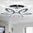 thumbnail image 1 of Lámpara de techo FRIXCHUR 20,4 Crystal LED Candelabro 48W 6500K, 1 of 7
