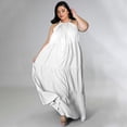thumbnail image 3 of AURA Women Plus Size Spaghetti Strap Maxi Dress Casual Loose Summer Beach Dress, 3 of 5