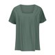 thumbnail image 4 of Blusas para mujer,Camisa informal holgada de manga larga con cuello en V para mujer, mezcla de poliéster y elastano, cómoda para usar en casa, sopatenor, 4 of 7