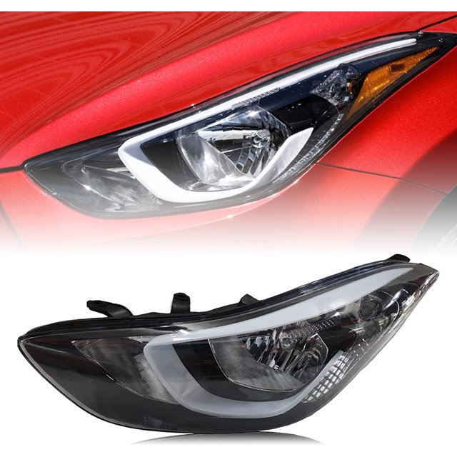 DENEST For 2014 2016 Hyundai Elantra Left Driver Side Headlight