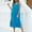 Blue Summer Dresses for Women 2023, variant on Dyegold Sundresses for Women Casual Beach - Sun Dresses for Women 2023 Round Neck Sleeveless Solid Side Slit Maxi Long Sun Dress ​Spaghetti Strap Tshirt ​​Dresses