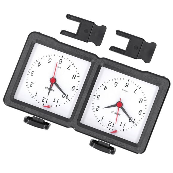 Chess Analog Clock, Chess Clock Timer Mute Chess Clock Multifunction Chess Analog Clock for Board Game Competition for Clock