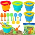 thumbnail image 1 of Beach Toy Life, plegable para niños, con cubos de arena y palas, 1 of 7