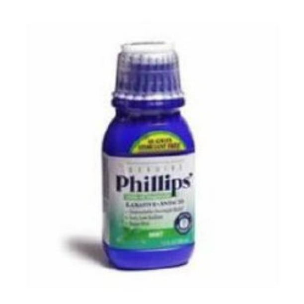 Phillips Milk of Magnesia 1060914EA 12 oz Mint Flavor Liquid 400 mg