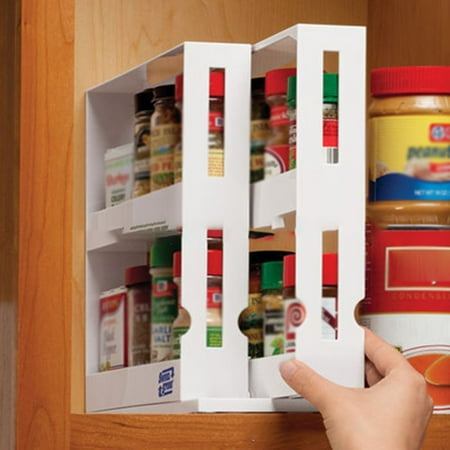 Rotating Spice Rack Organizer Kitchen Cabinet Cupboard ...