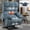Blue, variant on 41" Dual Motor Oversized Lift Chair, Recliner Chair with Infinite Position, Massage Chair with Heat Timer for Living Room, Grey