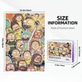 thumbnail image 4 of Puzzle Rick And Morty 300-Piece Wooden Jigsaw Puzzle For Family Fun, 4 of 9