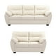 thumbnail image 1 of Sala 3-2 TRINITY Monza 2 Piezas (Sofá, Love Seat) Crema Para Sala, 1 of 8