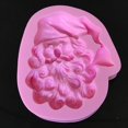 thumbnail image 5 of Molde de silicona LIUYMXG forma de Papá Noel para hornear cupcakes de chocolate, 5 of 5