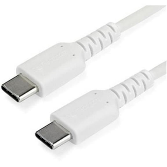 2 m & 6.6 ft. USB C Cable - High Quality USB 2.0 Type C Cable - White