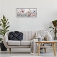 thumbnail image 2 of Stupell Industries Muted Grey Toned Flowers Floral Painting Gray Framed Art Print Wall Art, 30 x 13, 2 of 8