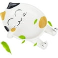thumbnail image 1 of Cute Ceramic Cat Spoon Rest, Spoon Rests for Kitchen, Cat Kitchen Accessories, Spoon Holder Stove Top Rest for Kichen Counter (Yellow), 1 of 7