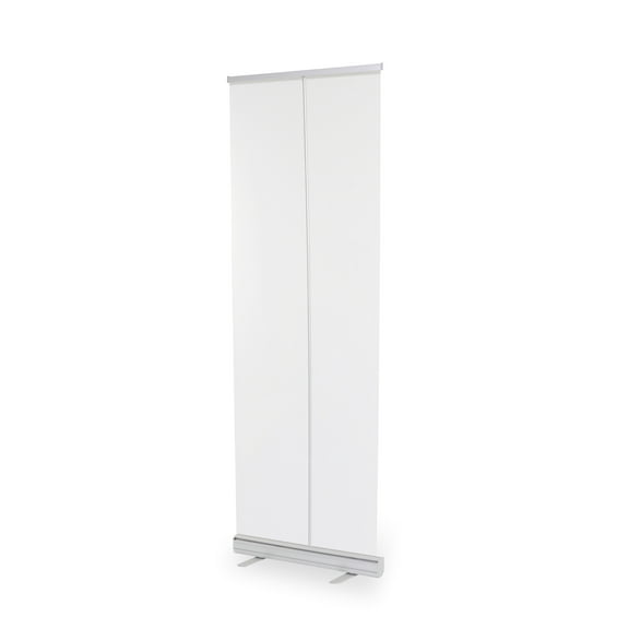 Portable Retractable Clear Floor Partition - 24L" x 15W" x 84H"