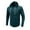 Blue, variant on HAiming Mens Drawstring Hoodies Solid Color Long Sleeve Round Neck Pullover Tops Winter Casual Loose Sport Sweatshirts