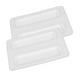 thumbnail image 1 of Paquete de 2 cubiertas para tostadora, cubierta para tostadora de 2 rebanadas, tapa de silicona para tostadora, cubierta para máquina de pan, accesorios para máquina de hacer pan (blanco), 1 of 5