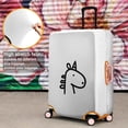 thumbnail image 4 of Stretch Luggage Cover XL(29-32in)– Elastic Travel Suitcase Protector with Handle Openings & Bottom Closure, Washable Polyester Spandex Cover for 18"-32" Suitcases, S/M/L/XL Size, 4 of 6