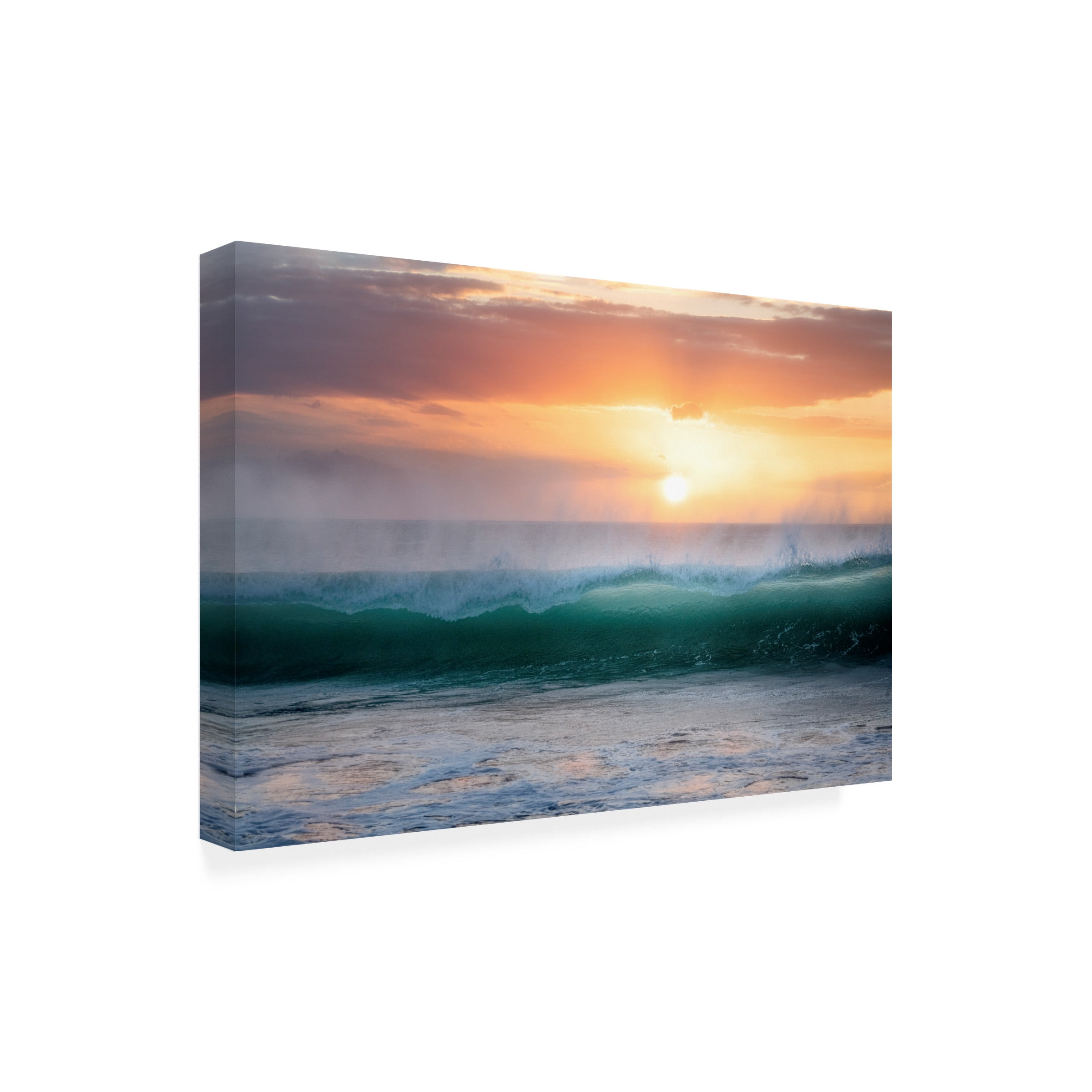 Dennis Frates 'Waves 11' Canvas Art