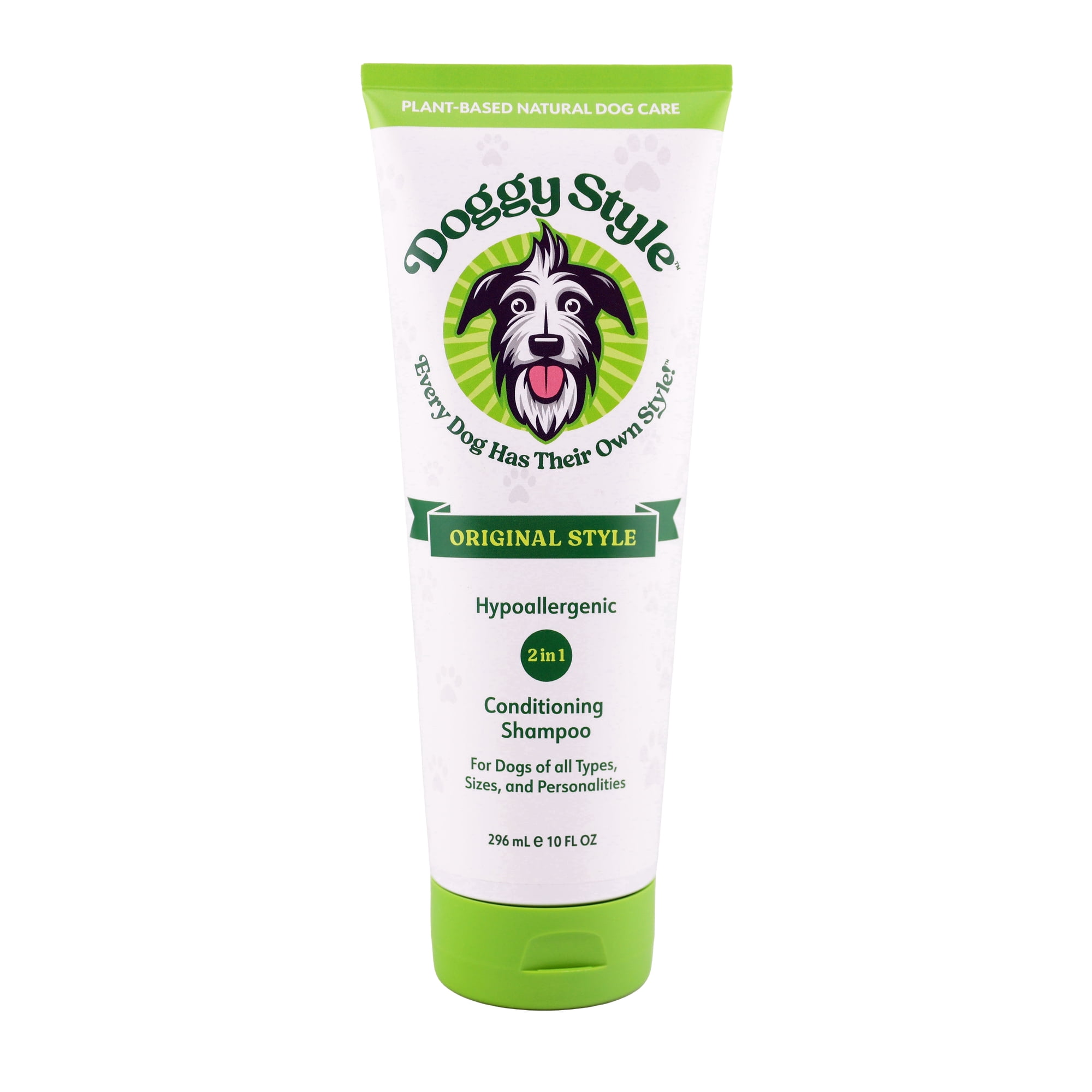 Doggy Style 2 in 1 Conditioning Dog Shampoo, Premium Plant-Based Formula for Deep Clean and Soft Healthy Coats