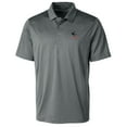 thumbnail image 2 of Men's Cutter & Buck Steel Delaware Fightin' Blue Hens Team Logo Big & Tall Prospect Textured Stretch Polo, 2 of 3