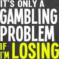 thumbnail image 3 of CafePress - It's Only A Gambling Problem Dark T Shirt - Men's Classic Graphic Cotton T-Shirt, 3 of 4