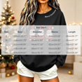 thumbnail image 4 of Asgosdo Women Christmas Sweatshirts Long Sleeve Graphic Print Tops Casual Warm Xmas Holiday Winter Shirts, 4 of 6