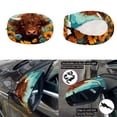 thumbnail image 5 of Yuyamidu Highland Cow Car Hood Cover Sunflower Auto Rearview Protection Cover 3 Pack Vehicle Front Hood Cover for Car Side Mirror Covers Daisy Auto Exterior Accessory, 5 of 7