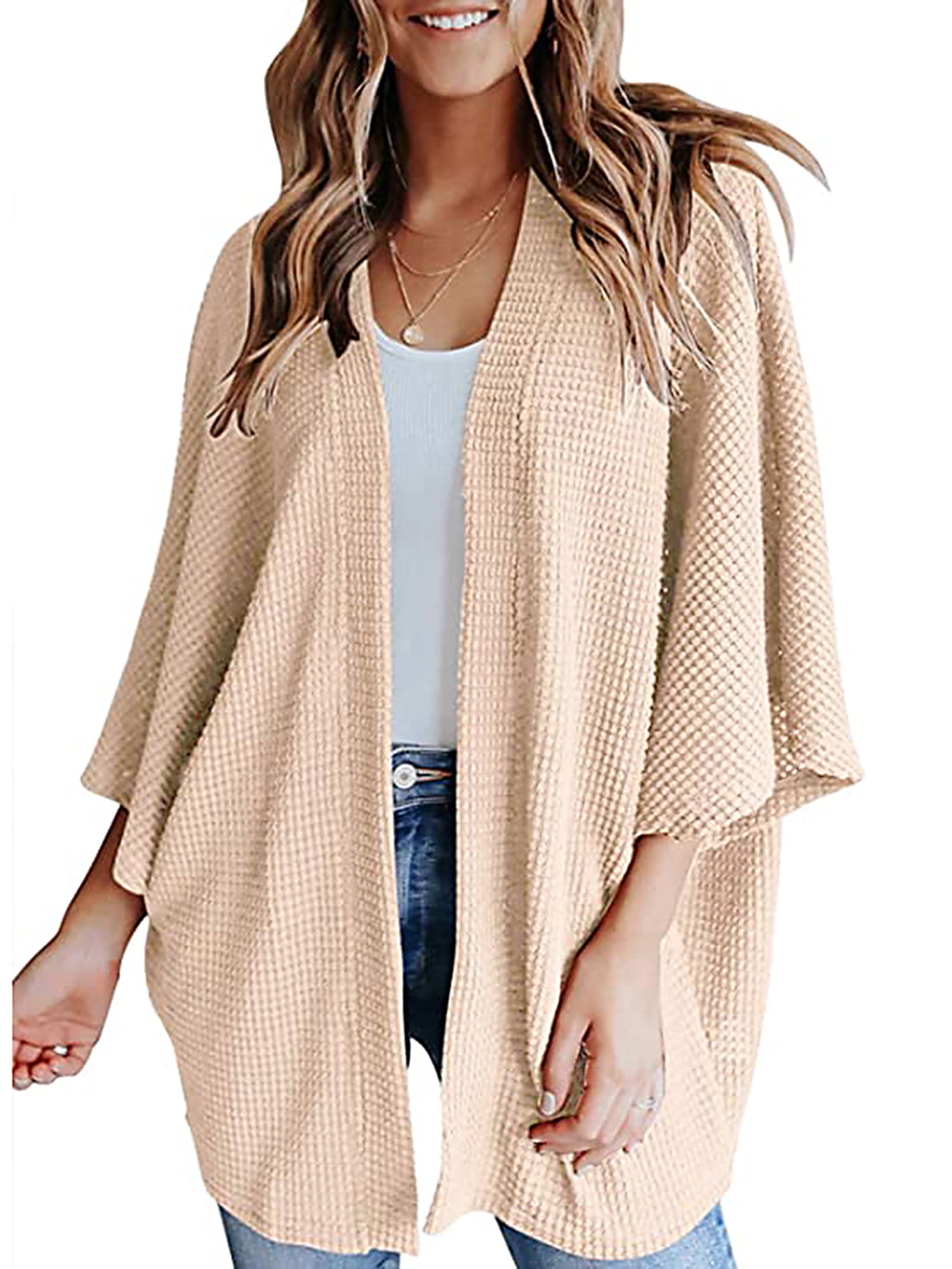 Kimono Cardigan Sweater Loose 