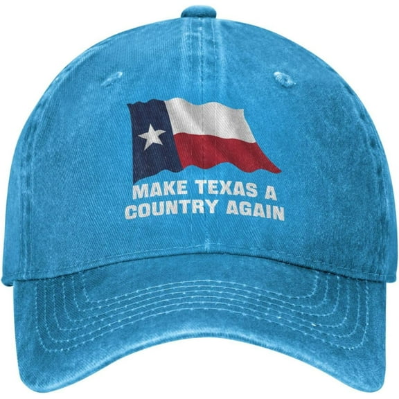Baseball Cap Women Make Texas A Country Again Sports Cap for Women's Athletic Hat