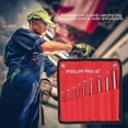 thumbnail image 5 of Juego de punzones de acero duradero profesional de 9 piezas, herramienta manual de ingeniería mecánica 1/16-5/16 brillar Electrónica, 5 of 5