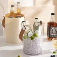 thumbnail image 5 of Multipurpose Ice Bucket Storage Container Plastic Champagne Wine Bucket Beverage Tub for Home Bar, Cocktails Bar Transparent, 5 of 5
