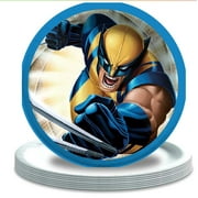 Wolverine X-men Party Supplies Plates Birthday Decorations Tableware Disposable Dinnerware