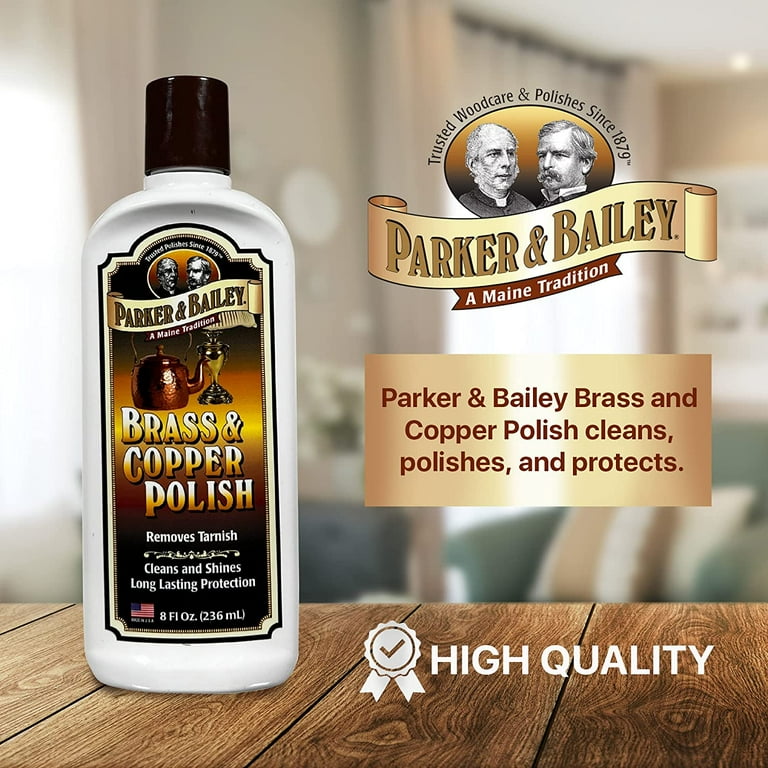 Parker & Bailey Brass & Copper Polish - 8 fl oz