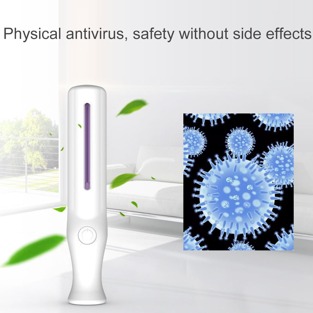 UV Light Sanitizer, Portable Travel Wand Ultraviolet Disinfection lamp