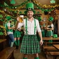 thumbnail image 6 of Alaiyaky St Patrick's Day Costume Set Adult with St Patrick's Day Accessories, Patrick Costume Patrick's Day Costume Accessories Set, 6 of 7
