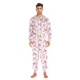thumbnail image 6 of joogoo Bows Pink Unisex Adults Onesies Pajamas Jumpsuits L, 6 of 7