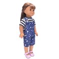 thumbnail image 2 of Doll Été Tenue Mode 2PCS Casual Mignon Poupée Vêtements Kit Poupée Dressing Ensemble, 2 of 8