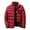 Wine, variant on Christmas Clearance! AIEOTT Mens Lightweight Puffer Down Jackets Thicken Outdoor Coat with Zip Pockets Winter Casual Outerwear