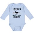 thumbnail image 3 of Inktastic Uncle Deer Hunting Buddy Boys Long Sleeve Baby Bodysuit, 3 of 5