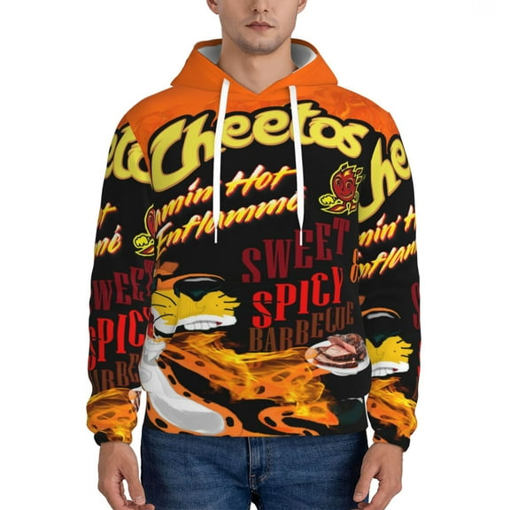 Cheetos Hoodies Fashion Graphic Sweatshirts with Pockets for Women Men S