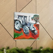 Tractor in Technicolor - Canvas