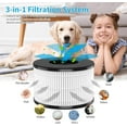 thumbnail image 5 of BS-03 True HEPA Replacement Filter for PARTU BS-03 Air Purifier Part U, Part X and Slevoo BS-03 HEPA Air Purifier, 3-in-1 filtration with H13 True HEPA Filter, Activated Carbon Filter, Pack of 2, 5 of 7