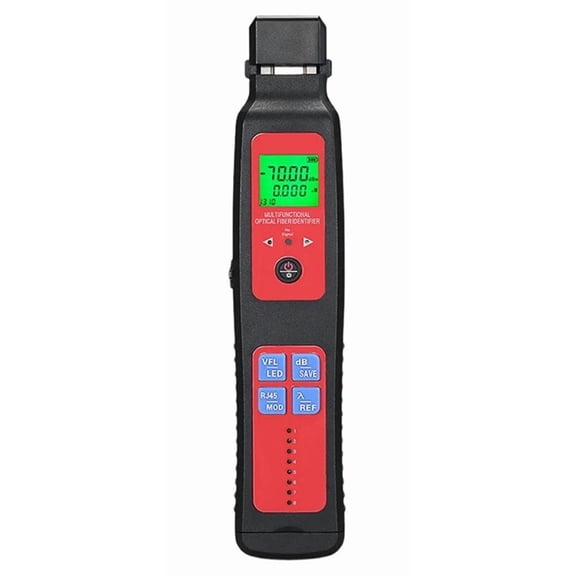 Fiber Optic Cable Identifier A-507 Live Testing Functionality 5-In-1 Network Tester LED Indicator Optical Power ,High Precision