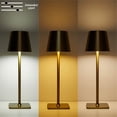 thumbnail image 6 of Mainstays 13-inch Rechargeable Gold Table Lamp with Touch Controls and Dimming, 6 of 11