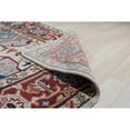 thumbnail image 4 of EORC Ivory Hand Knotted Wool Traditional Heriz Weave Rug, 10' x 14'-Color:Ivory,Material:Wool, 4 of 5