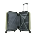 thumbnail image 5 of Travelers Club 20-Inch Spinner Rolling Carry-on Luggage, Green, 5 of 5