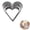A, variant on Stainless Steel Round Cookie Cutter Set, 3-Size Baking Cutters for Fondant and Dough, 1PC (Round)