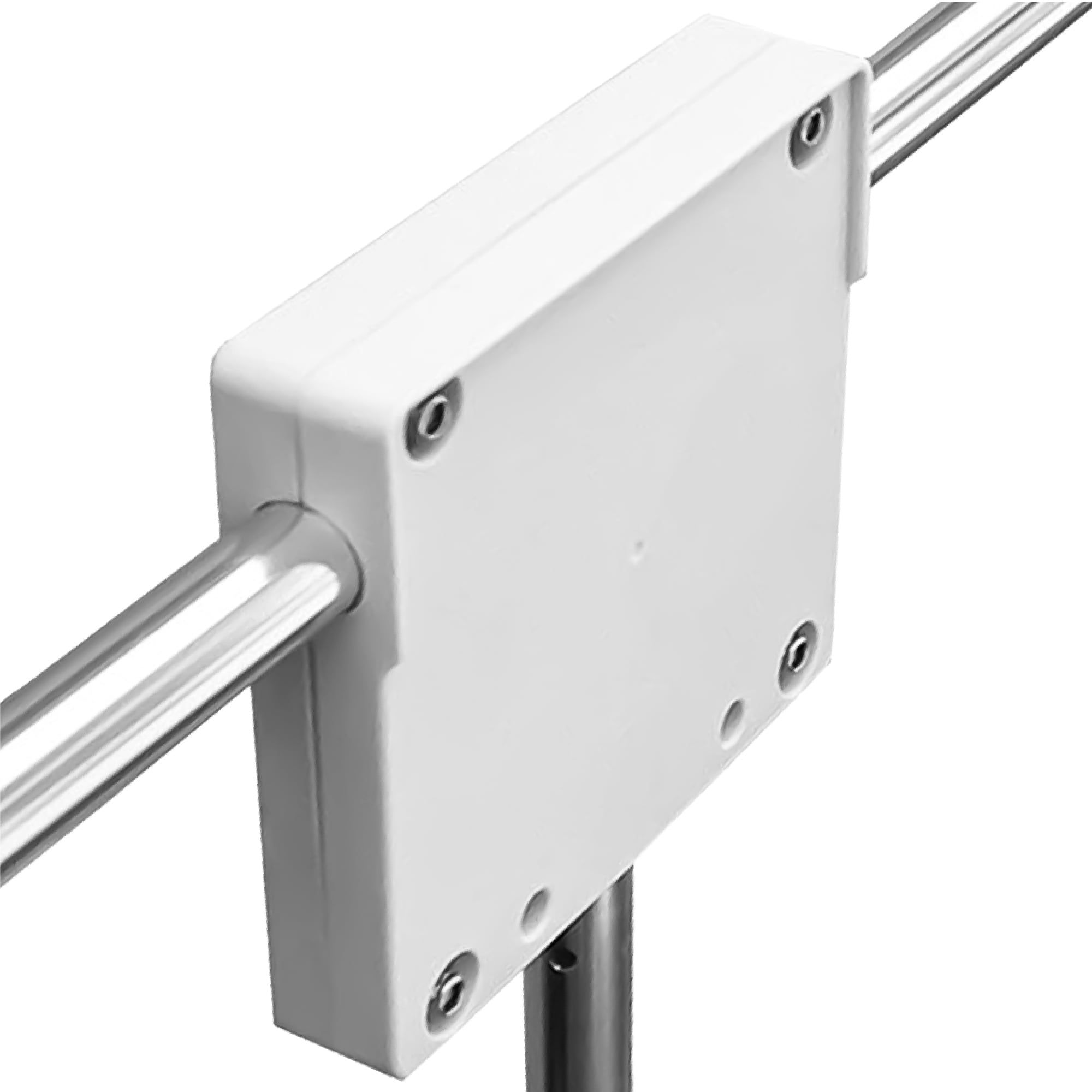 Five Oceans Rail Mount Outboard Motor Bracket, Up to 80 Lb Outboard